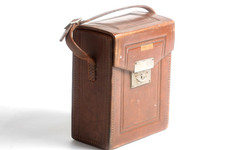 Leder Tasche Fototasche leather case für for Maße: 18x14x8, Plattenkamera camera