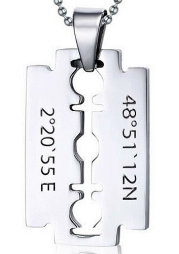 Massiv dog tag rasierklinge - dog,