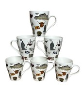 6x Schottland Wahrzeichen