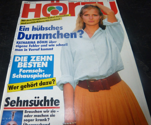 Hörzu 1990 katharina - nr., 35/1990
