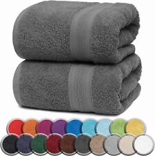 Saunatücher Sauna-Handtuch Frottee 100% Baumwolle XXL 80 x 200 cm 2er Set