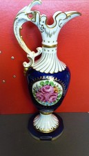 Porzellan Figur Karaffe/ Amphore Kobalt blau handgemalt ⭐️⭐️⭐️⭐️⭐️