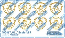 TRUCKMO Decals Scania Logo
