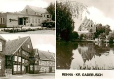 Rehna Adler Apotheke Fachwerkhaeuser Kirche Gondelteich