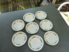 Seltmann Weiden Goldrand Wien grüne Rose Untertasse Unterteller 14,3 cm