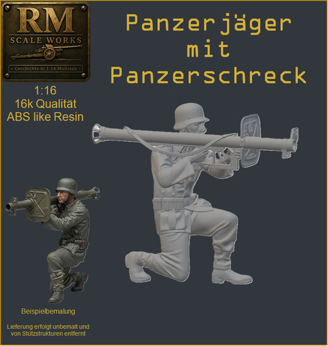 Ww2 wehrmacht figur - 1:16,
