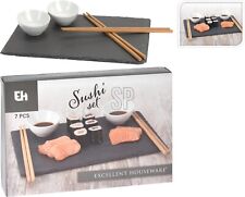 Sushi Sushigeschirr Schiefer