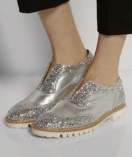Glitzer/Silber Schuhe von L' F Shoes, Gr. 37