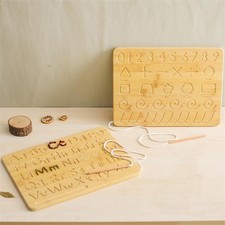 Buchstaben-Übungsbrett aus