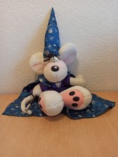 Diddl Maus Zauberer mit Zauberstab & Umhang Magier Plüsch Stofftier Depesche 