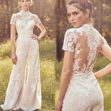 Bride Pants Suit Wedding