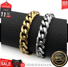 Curb Chain Bangle 18k Gold
