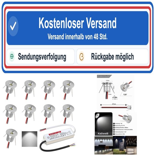 Led einbaustrahler 12v - led,