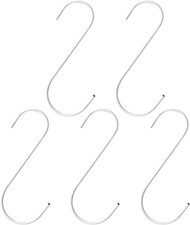 S-Form Haken 5er Set für