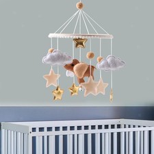 Tiere Babybett Mobile Filz Windspiel Kinderzimmer Dekoration für Jungen und