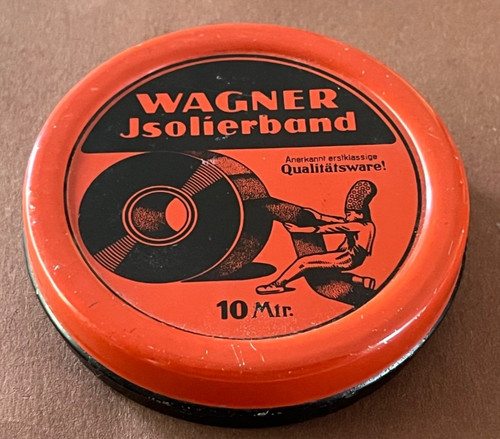 Alte blechdose leer wagner - alte,