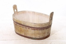 große alte Holzwanne Bottich