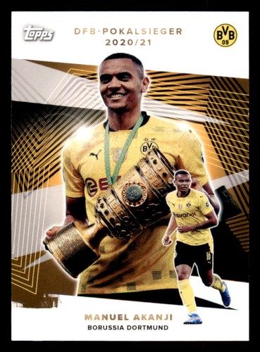 Manuel akanji topps borussia - akanji,