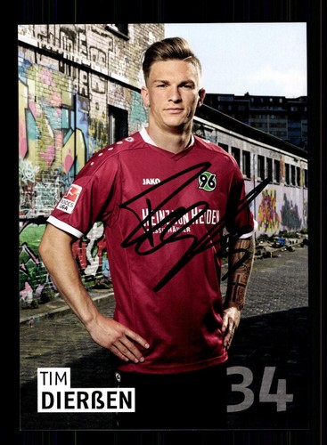 Tim dierßen autogrammkarte - tim,