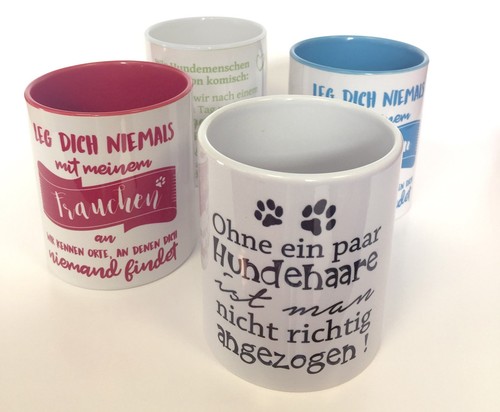Tasse hund spruch - tasse,