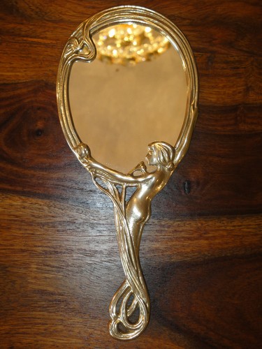Handspiegel jugendstil - handspiegel,