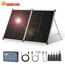 Dokio Solarpanel 100W 12v