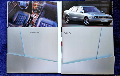 Audi prospektmappe mit - prospektmappe,