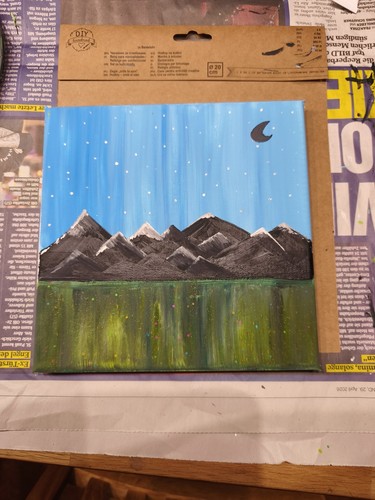 Selfmade acrylgemälde - selfmade,