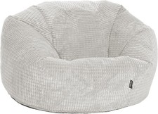 Creme Cord Riesen Sitzsack