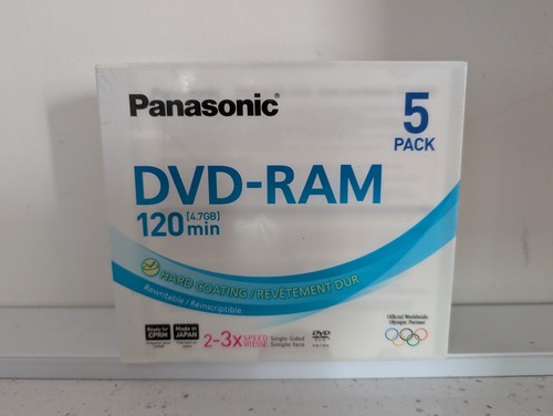 Panasonic dvd ram 7gb 120 - panasonic, 4,7gb