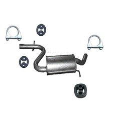 Mitteltopf + KIT Auspuff für