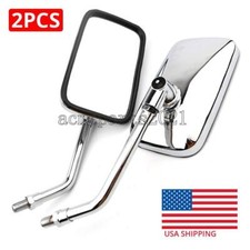 Chrome Motorcycle Mirrors for