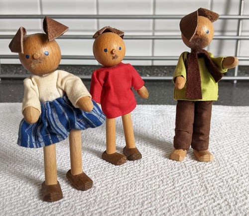 Holzhasen hasenpuppen - holzhasen,,