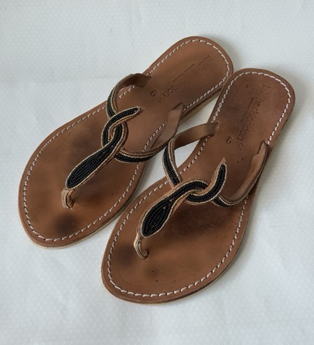 Laidback london leder - leder, sandalen