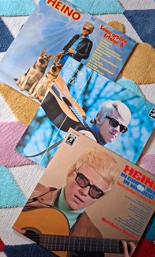 Heino schallplatten set - schallplatten,