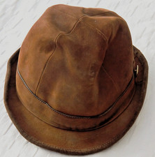 ♥Alter Lederhut mit