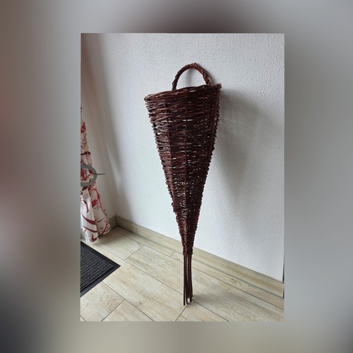 Weidenkorb pflanzkorb lang - pflanzkorb,