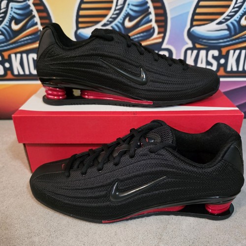 Nike shox black university - z,