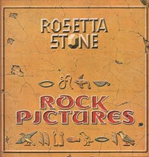 Rosetta Stone (Glam) Rock Pictures LP vinyl UK Private 1978 in gatefold sleeve