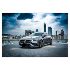 Banner Fahne Sportwagen