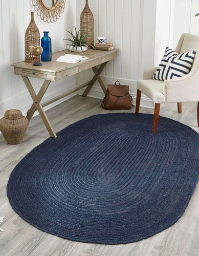 Ovaler teppich 100 natur - ovaler,