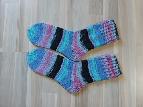 Socken handgestrickt 40 41 - , 40/41