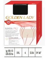 14er Pack PAAR Strumpfhosen Golden Lady Art Mara Plus XXL