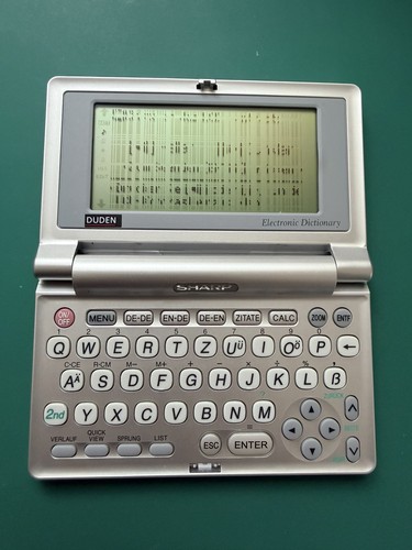 Sharp e510elektronisches - sharp, pw-e510elektronisches