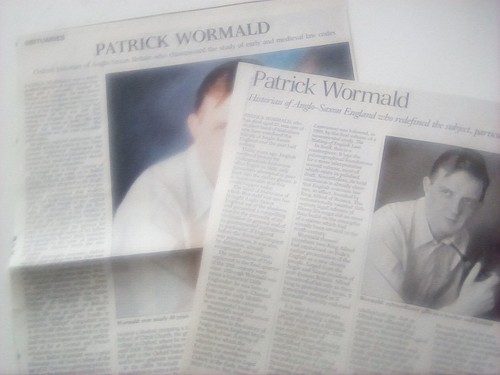 Patrick wormald newspaper - wormald,