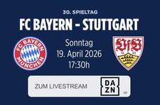 DAZN FC Bayern - VfB Stuttgart