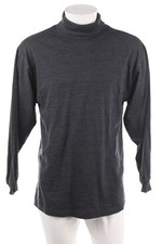 happy life Longsleeve-Shirt M anthrazit