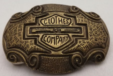 Neu Gürtelschnalle Biker Clothes Company OMG Route66 Frauen Buckle Belt Top