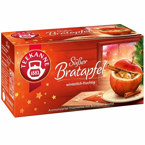 Teekanne tea sweet baked - tea, apple