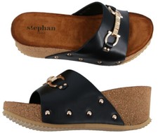 Plateau-Sandalen aus Kork mit